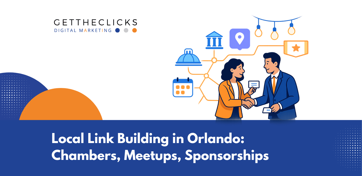 Local Link Building in Orlando – Chambers, Meetups and Sponsorships