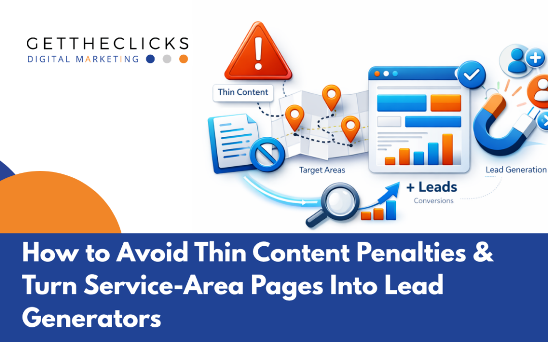 How to Avoid Thin Content Penalties & Turn Service-Area Pages Into Lead Generators